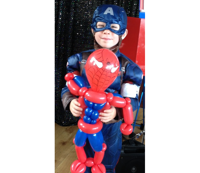 Spiderman Balloon Model