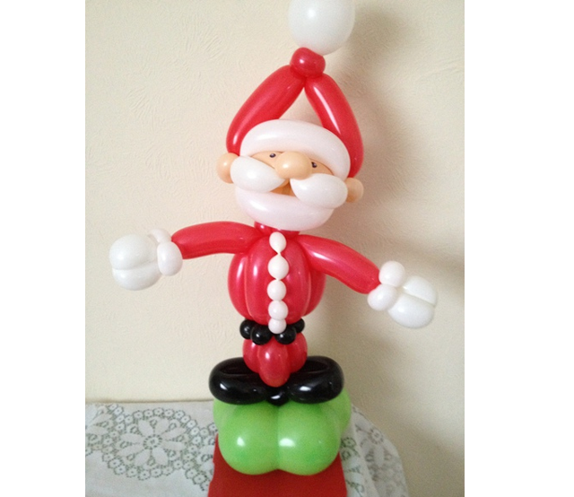 Santa Balloon Model