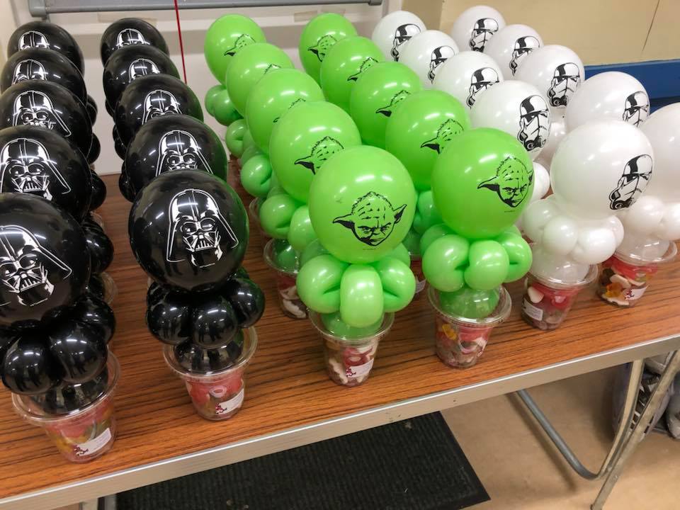 Starwars Candy Cup Balloons