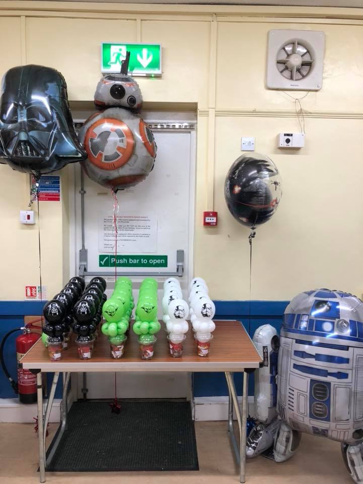 Starwars Candy Cup Balloons