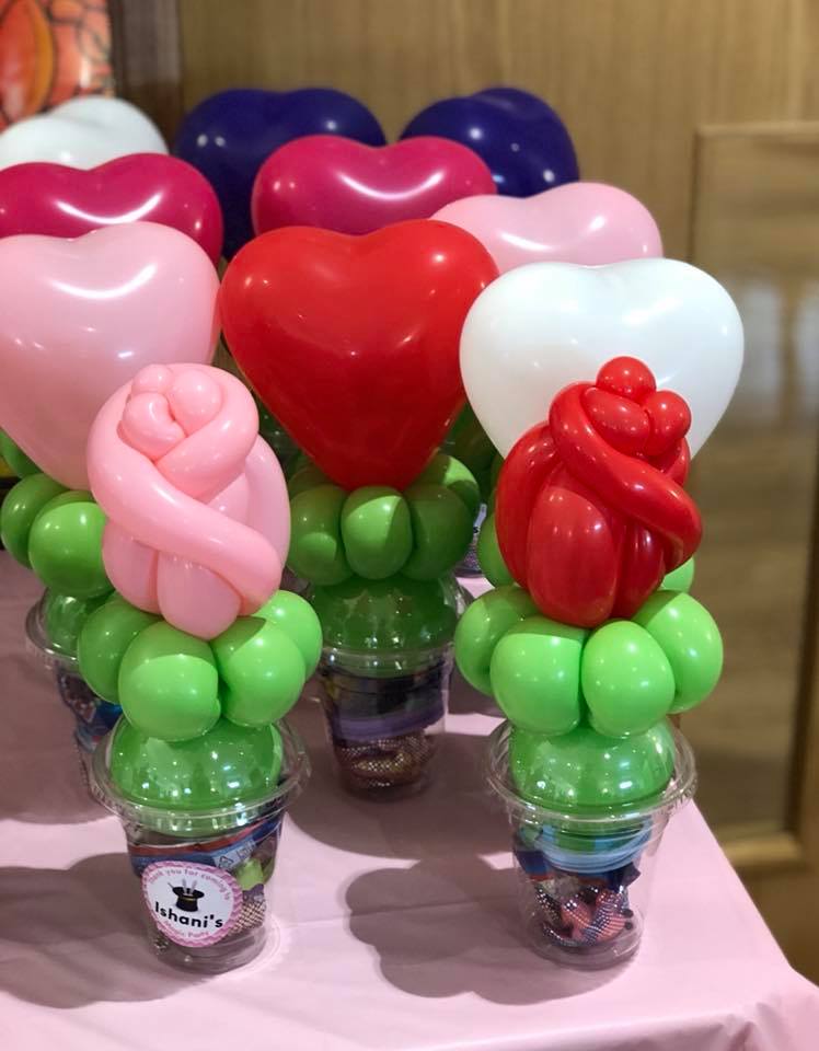 Balloon Candy Cups